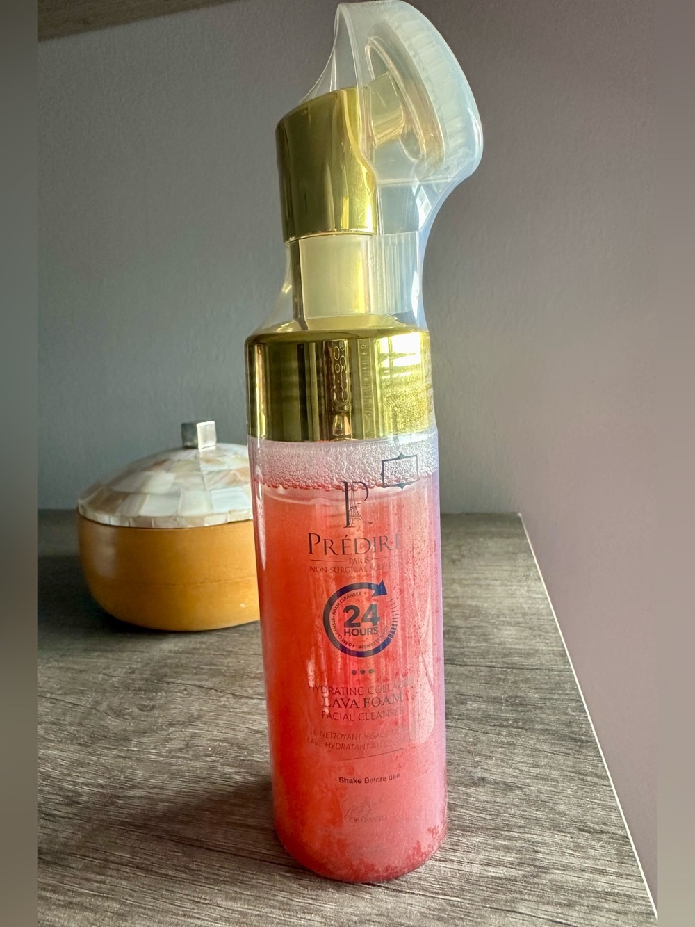 Predire Paris Hydrating Red Lava Foam Facial Cleanser
